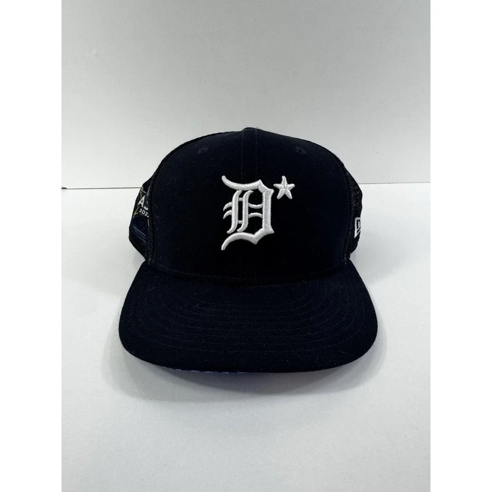 New Era Detroit Tigers 2022 MLB All Star Fitted 7 1/4 Trucker Hat Palm Tree Brim